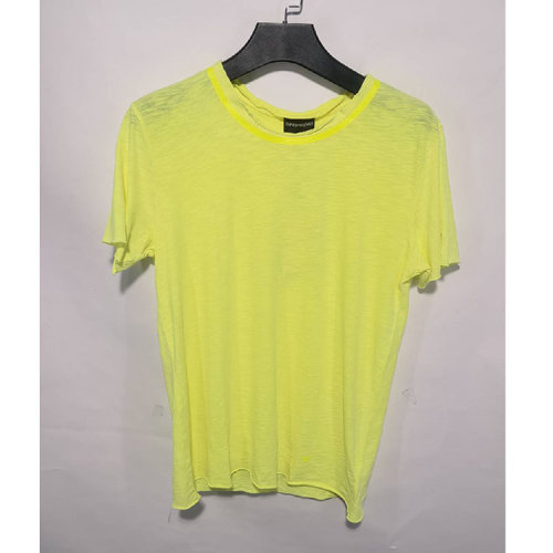 Emporio Armani/安普里奥阿玛尼/黄色男士短袖T恤