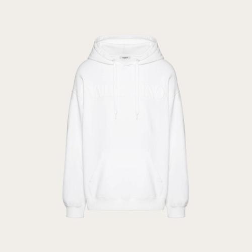  VALENTINO华伦天奴 22年秋冬 男士 卫衣 SWEAT-SHIRT A_VEC MOTIF VALENTINO GAUFRé XV3MF18Y