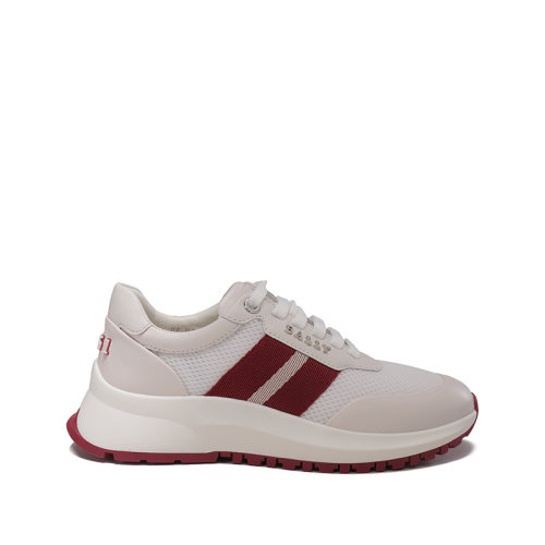 BALLY/巴利 女士织物配皮网眼系带休闲运动鞋条纹 DARYN W T