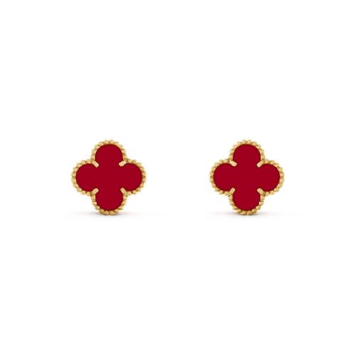 VCA梵克雅宝 22年秋冬 女士 耳环 Vintage Alhambra耳环 VCARD40400 预定商品1-3周发货