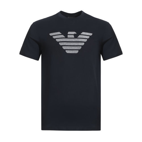 EmporioArmani/安普里奥阿玛尼 男士短袖T恤 男士棉质圆领短袖T恤 6G1TC0 1J00Z