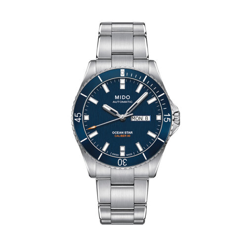 mido/美度 领航者系列钢带大表盘自动机械男士腕表42.50毫米 M026.430.11.041.00