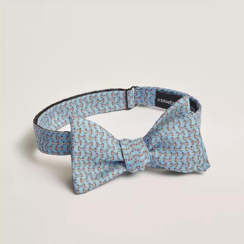  HERMES爱马仕 22年秋冬 男士 领结 Noeud?papillon H en Relief H846279T 17
