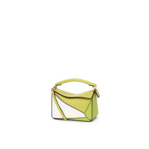  LOEWE罗意威 22年秋冬 女士 单肩包 Mini Puzzle bag in classic calfskin A510U95X34-2830