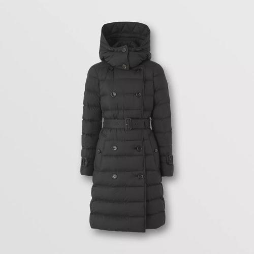  BURBERRY 22年秋冬 女士 可拆式连帽羽绒服 80446801 预定商品1-3周发货