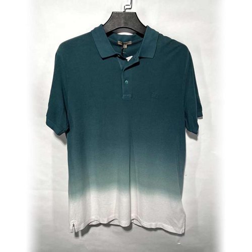 BURBERRY/博柏利/绿色渐变男士短POLO