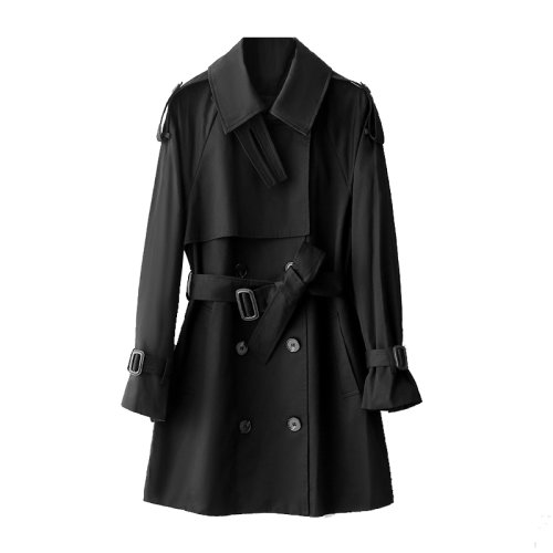 GeleiStory/GeleiStory  秋冬新款中长款风衣女韩版秋冬气质显瘦外套女士风衣