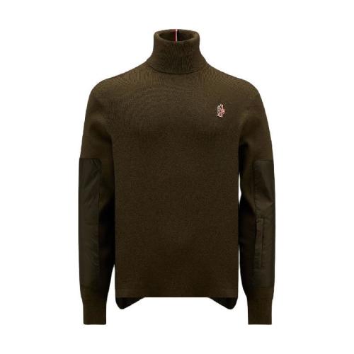  MONCLER蒙可蒙克莱 22年秋冬 男士 针织衫 Wool Polo Neck Jumper H20979F00001M1122885