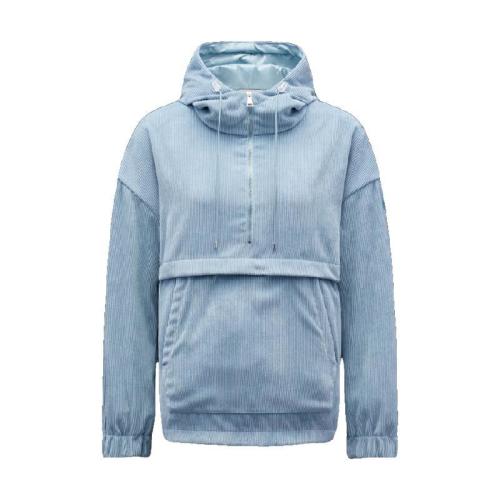 MONCLER蒙可蒙克莱 22年秋冬 女士 夹克 Corduroy Hoodie H20932F000025964B80H