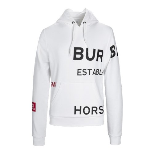  BURBERRY/博柏利 女士白色棉质卫衣 8017166 PLFSX