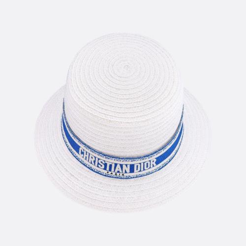 DIOR迪奥 22年春夏 女士 帽子 Chapeau Dioresort a petit bord 24DRT923G171_C522