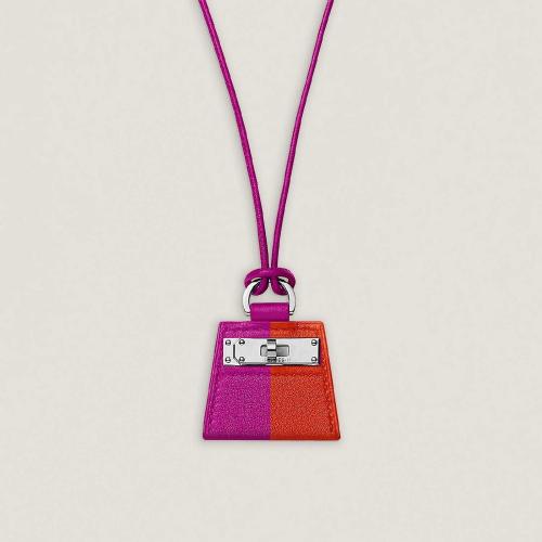 HERMES爱马仕 22年秋冬 女士 吊坠 Pendentif Monpetitkelly， petit modele H010648CKAE