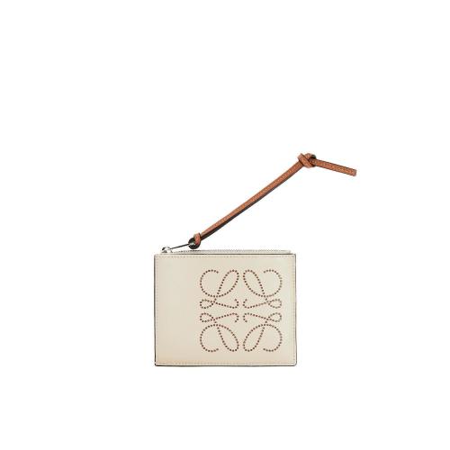  LOEWE罗意威 22年秋冬 女士 钱包 牛皮革品牌硬*w*币卡包 C500O37X01-2456 预定商品1-3周发货