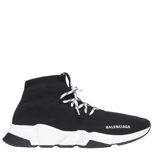 Balenciaga/巴黎世家  Speed系列 女士黑色网眼Lace-Up运动鞋587284W2DB21015