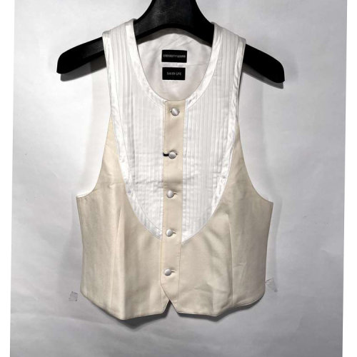 Emporio Armani/安普里奥阿玛尼 米色男士马甲（瑕疵折扣）