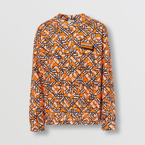  BURBERRY 22年秋冬 男士 专属标识印花棉质运动衫 80572531