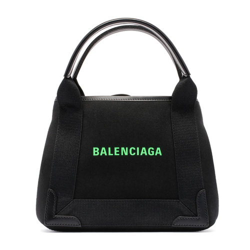 Balenciaga/巴黎世家 女包 品牌字母LOGO 女士黑色手提包 3903462HH7N1063 HKY015678