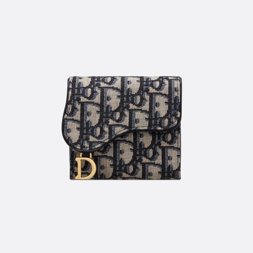  DIOR迪奥 22年秋冬 女士 钱包 马鞍 Lotus 钱包 S5652CTZQ_M*w*928 预定商品1-3周发货