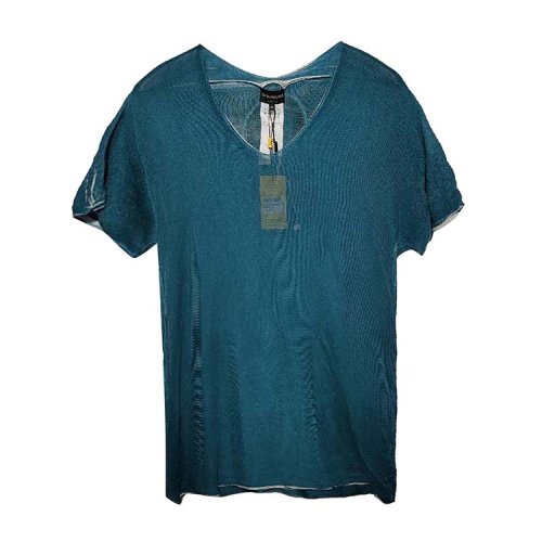 Emporio Armani/安普里奥阿玛尼 绿色女士T恤（商品瑕疵）