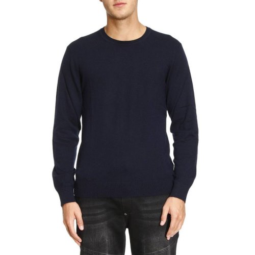  BURBERRY/博柏利 男士深蓝色棉质针织衫 4020044 PLFSX