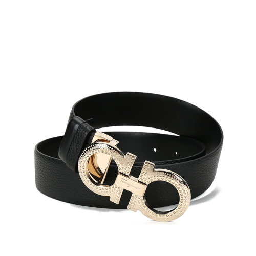 SalvatoreFerragamo/菲拉格慕 女士牛皮板扣式双面皮带腰带23B785