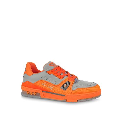  LV路易威登 22年秋冬 男士 休闲运动鞋 LV TRAINER 运动鞋 1AA6TD 1AA6T8 1AA6TB 1AA6T3 1AA6T