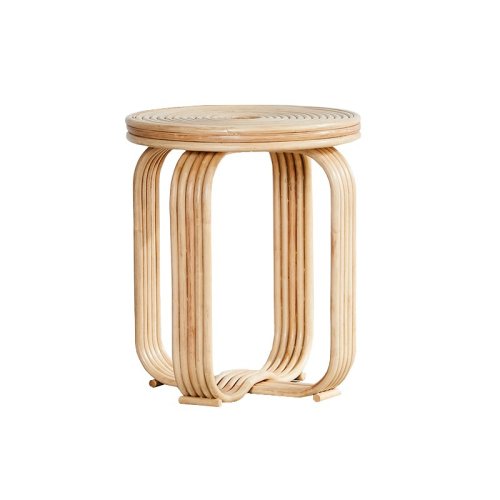 GeleiStory/GeleiStory 日式藤编凳子家用客厅卧室矮凳床头柜