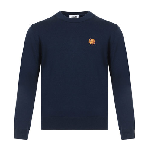 KENZO/高田贤三 男士针织衫/毛衣男士羊毛圆领长袖针织衫5PU5373TA