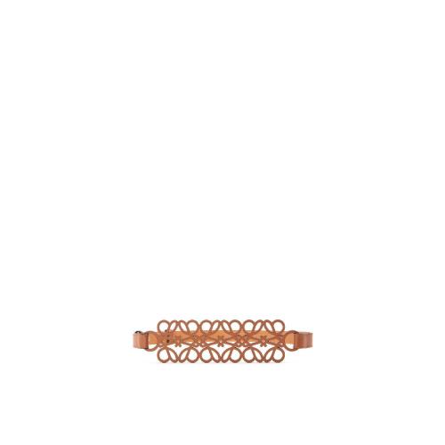  LOEWE罗意威 22年秋冬 女士 腰带 Anagram cut-out belt E821244X07-2526