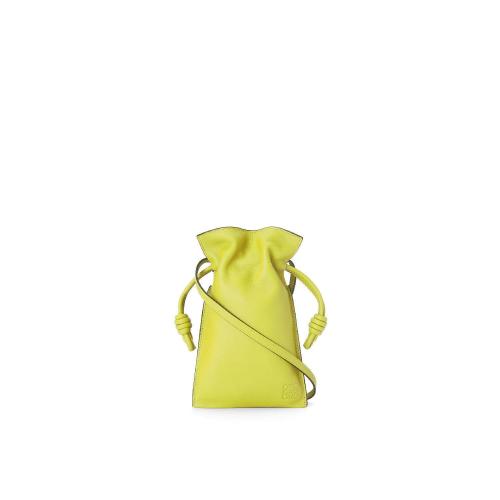  LOEWE罗意威 22年秋冬 女士 收纳包 Flamenco Pocket in nappa calfskin A411F10X01-4801