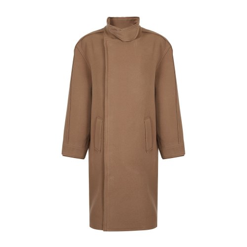 Emporio Armani/安普里奥阿玛尼 驼色 男士按扣大衣 11L350-11311-460