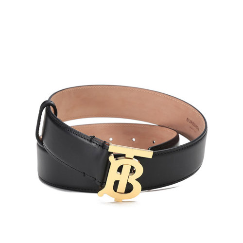 BURBERRY/博柏利【22春夏新款】女款牛皮革板扣式皮带腰带3.5cm 80465391