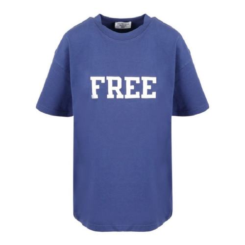  Balenciaga/巴黎世家 男士紫蓝色棉质短袖T恤 612965-TKVD3-3967 PLFSX