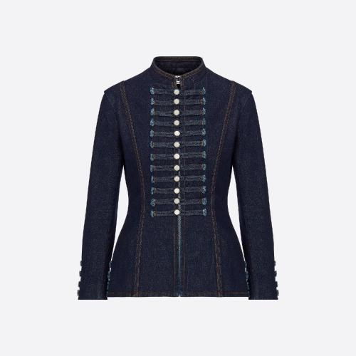  DIOR迪奥 22年秋冬 女士 夹克 中式盘扣修身剪裁西装外套 312V20A3554_X5549