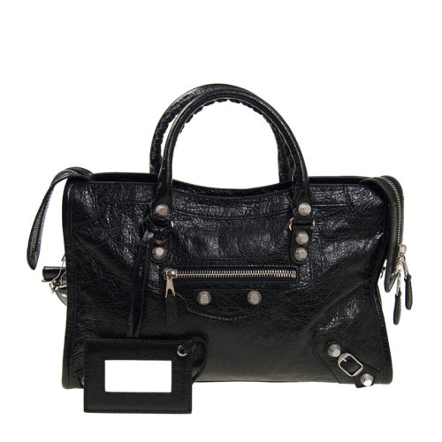 Balenciaga 巴黎世家  classic city系列 女士羊皮单肩包斜挎包手提包机车包