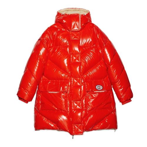  GUCCI古驰 22年秋冬 女士 双面可穿尼龙羽绒夹克 675731 Z8AR1 7708