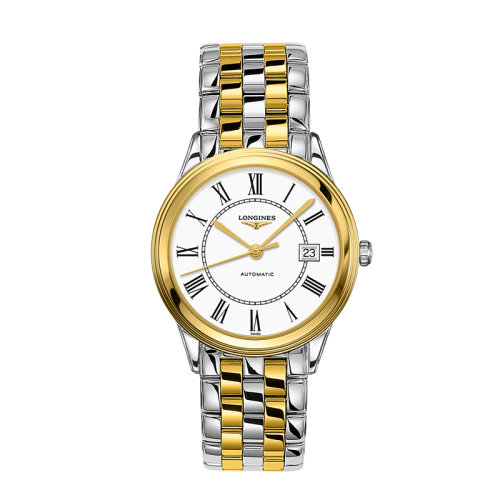 LONGINES/浪琴  军旗系列新款精钢自动机械男士腕表38.50毫米L4.974.3.21.7