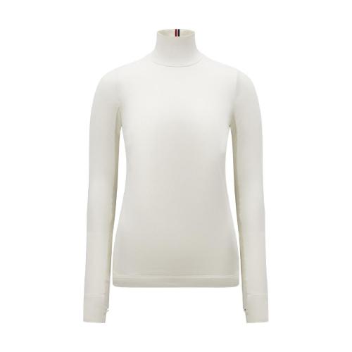  MONCLER蒙可蒙克莱 22年秋冬 女士 长袖T恤 Polo Neck Top H20988G00028809EE041