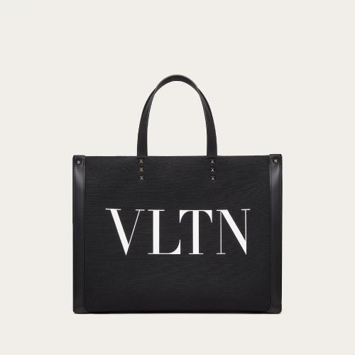  VALENTINO华伦天奴 22年秋冬 男士 手提包 CABAS MOYEN EN TOILE VLTN ECOLAB 2Y2B0A35PYY0NI