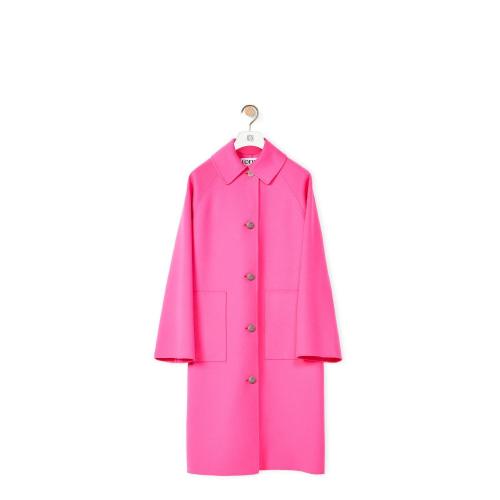 LOEWE罗意威 22年秋冬 女士 大衣 Neon coat in wool and cashmere S359Y01X32-7550