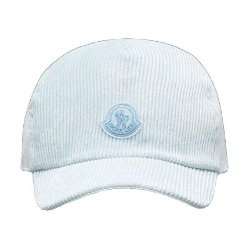  MONCLER蒙可蒙克莱 22年秋冬 女士 帽子 Logo Corduroy Baseball Cap H20933B000105964B80H