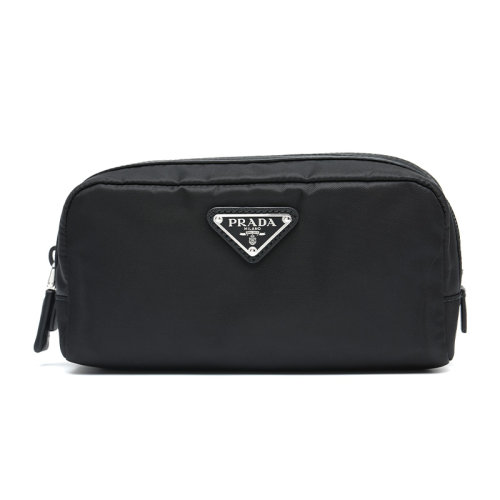 PRADA/普拉达21新品三角徽标织物女士手包手拿包2NA0452DM