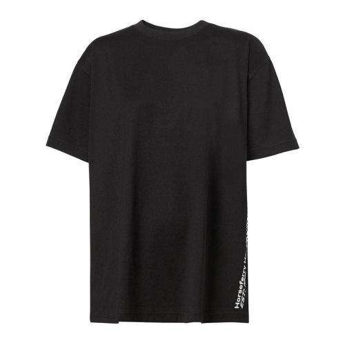 BURBERRY/博柏利  女装 服饰 圆领棉质时尚简约 女士短袖T恤