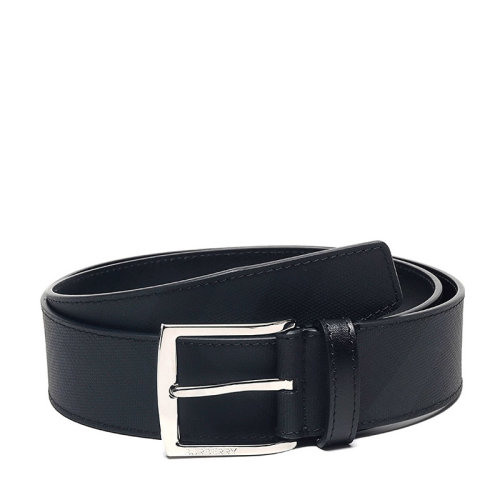 BURBERRY/博柏利 男款热塑性聚氨酯/织物针扣式皮带腰带 8015578