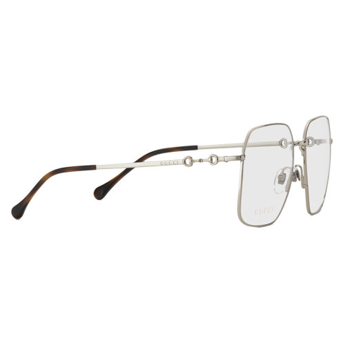 GUCCI/古驰新款 女士闪耀银色调金属镜框方形眼镜684478I33308191