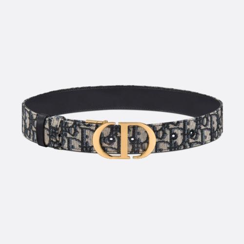  DIOR迪奥 22年秋冬 女士 腰带 Ceinture 30 Montaigne reversible B0179UWEO_M928