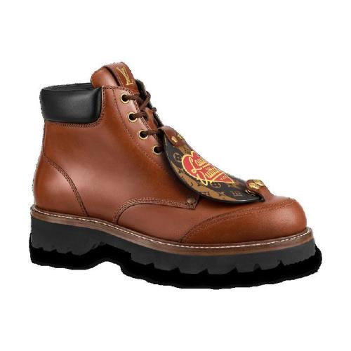 LV路易威登 22年秋冬 LV x NIGO联名 LV2 男士 OBERKAMPF短靴 1A9IDA 1A9IDC 1A9ID0 1A9ID1 1A9ID2 预定商品2-6周发货