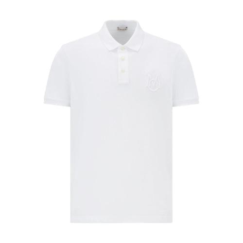  MONCLER蒙可蒙克莱 22年秋冬 男士 短袖Polo Monogram Polo Shirt H20918A0001584556001