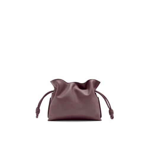  LOEWE罗意威 22年秋冬 女士 手拿包 Mini Flamenco clutch in nappa calfskin A411FC2X17-6170