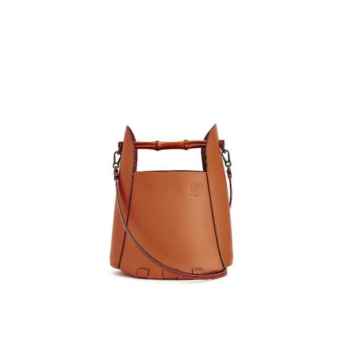  LOEWE罗意威 21年秋冬 女士 手提包 牛皮革 Bamboo Bucket 手袋 340.95.W37-2530 预定商品1-3周发货